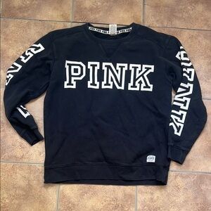 Victoria's Secret Black Crewneck Sweater